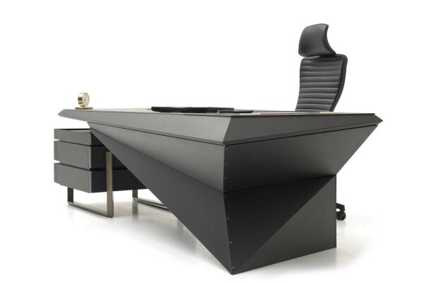 Efeler Ofis Trigon Üst Yönetici Makam Masa Takımı