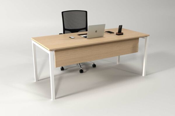 Efeler Ofis Alfa Çalışma Masası Meşe 120x70x75h