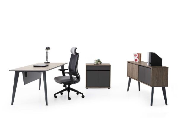 Efeler Ofis Eco Çalışma Masası Takımı 160x80x75h