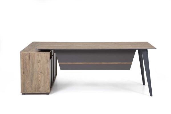 Efeler Ofis Eco L2 Çalışma Masası Takımı 139x69x75h