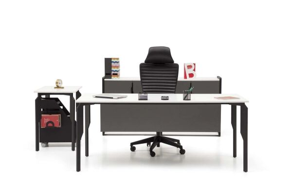 Efeler Ofis Note Çalışma Masası Takımı 160x80x75h