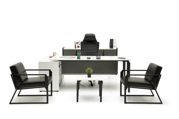 Efeler Ofis Note L2 Çalışma Masası Takımı 139x69x75h