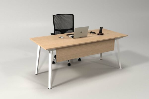 Efeler Ofis Omega Çalışma Masası Meşe 100x70x75h