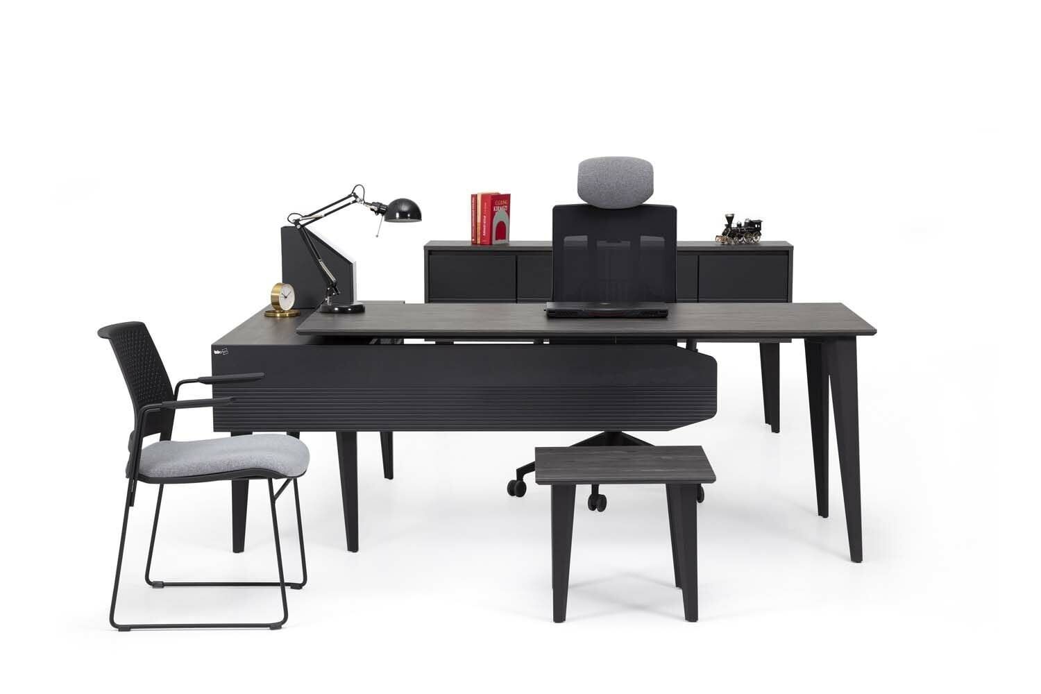 Efeler Ofis Snap Çalışma Masası Takımı 160x80x75h
