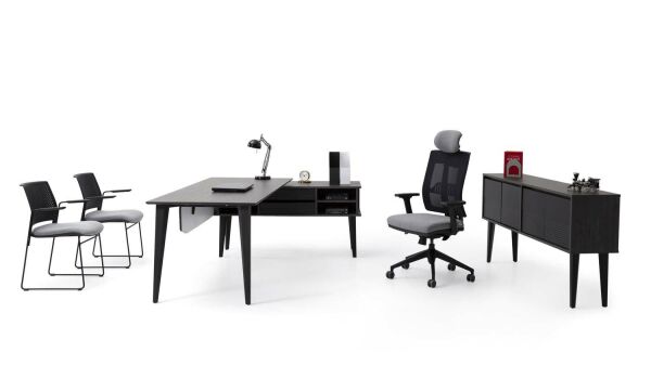 Efeler Ofis Snap Çalışma Masası Takımı 180x80x75h