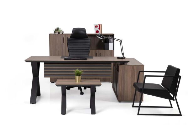 Efeler Ofis Vix Çalışma Masası Takımı 160x80x75h
