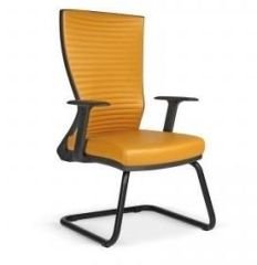 Efeler Ofis Tiffany Deri ''U'' Ayak Misafir Koltuğu