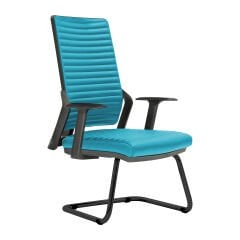 Efeler Ofis Tekno Deri ''U'' Ayak Misafir Koltuğu