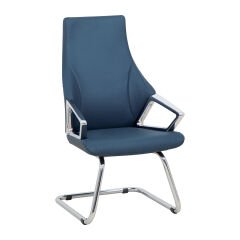 Efeler Ofis Taurus Deri ''U'' Ayaklı Misafir Koltuğu