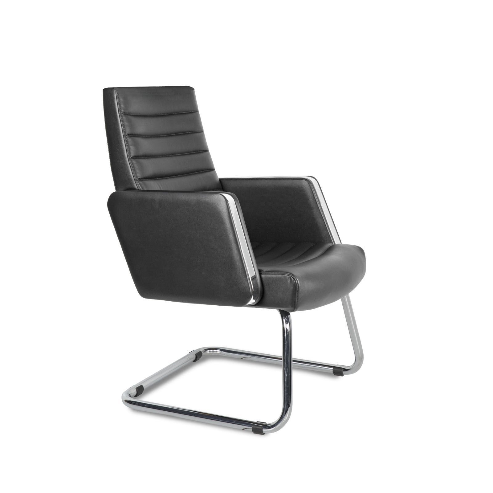 Efeler Ofis Rosetta Plus Deri ''U'' Ayaklı Misafir Koltuğu