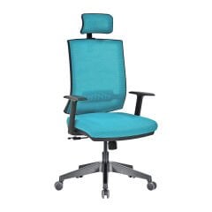 Efeler Ofis Moon Başlıklı Fileli Yönetici Koltuğu