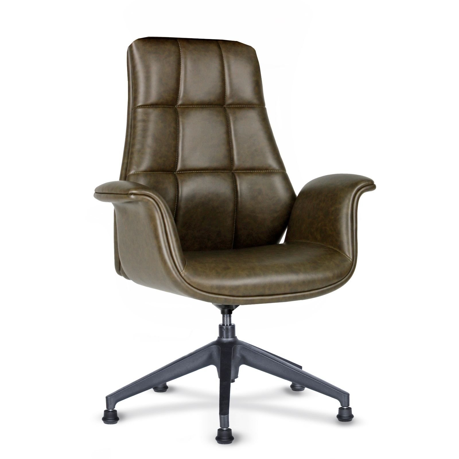 Efeler Ofis Marlen Plus Deri Konum Koruyucu Misafir Koltuğu