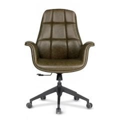 Efeler Ofis Marlen Plus Deri Çalışma Koltuğu