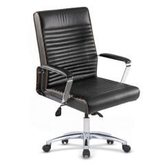 Efeler Ofis Hera Deri Çalışma Koltuğu