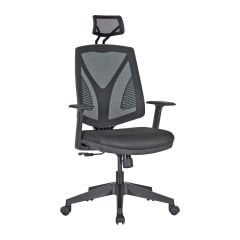 Efeler Ofis Bella Başlıklı Fileli Yönetici Koltuğu