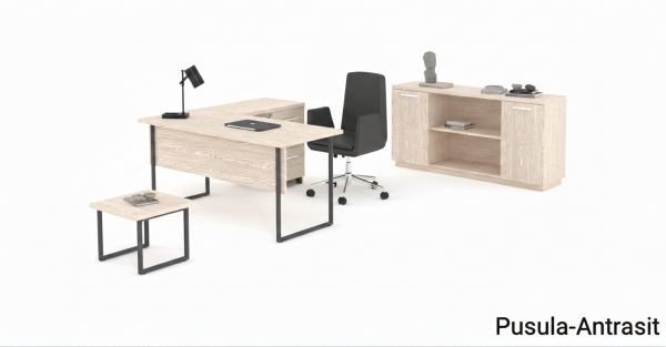 Efeler Ofis Delta Çalışma Masası Takımı