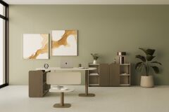 Efeler Ofis Stella Yönetici Makam Masa Takımı